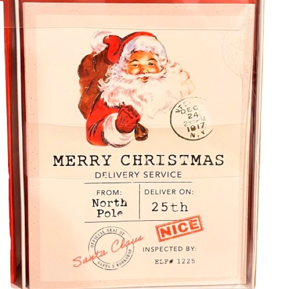 NWT- Punch Studios Set of 18 Retro Santa Christmas Card and Envelopes - Picture 7 of 8
